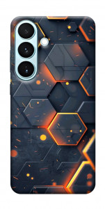 Чехол Burning hex pattern для Galaxy S26