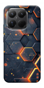 Чехол Burning hex pattern для Xiaomi 15T Pro
