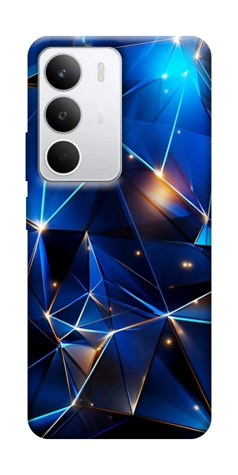 Чехол Abstract purple pattern для Realme C71