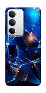 Чехол Abstract purple pattern для Realme C71