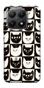Чохол Котячі шахи для Xiaomi 15T