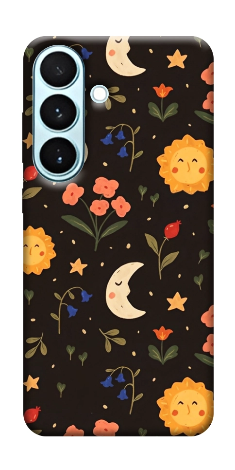 Чехол Полевые цветы для Galaxy S26