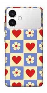 Чохол Серця-квіточки для Galaxy S26+