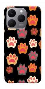 Чохол Colorful Paws для Realme 15T