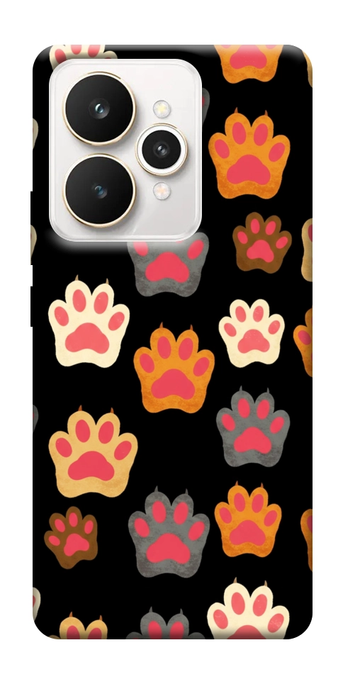 Чехол Colorful Paws для Realme 15