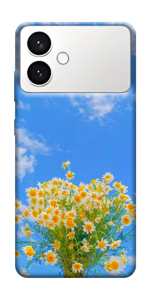 Чехол Sky flowers для Galaxy S26+