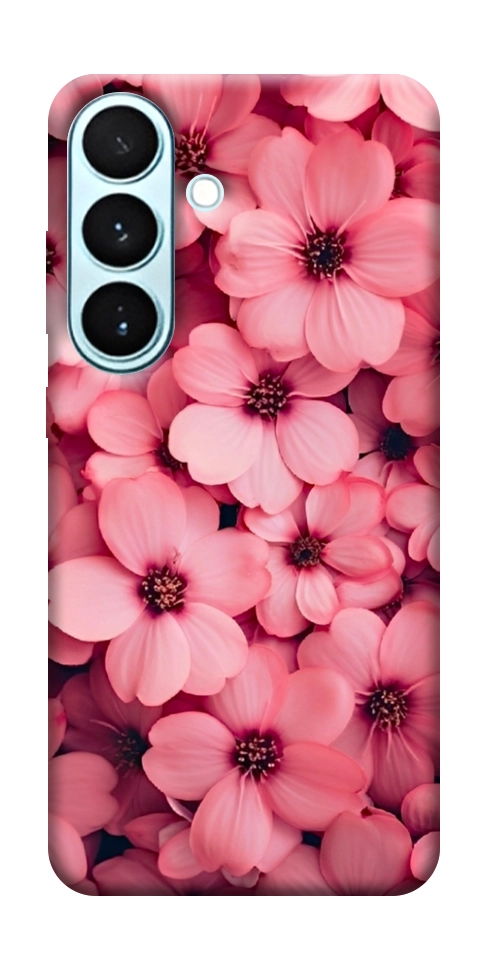 Чехол Pink flowers для Galaxy S26
