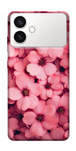 Чохол Pink flowers для Galaxy S26+