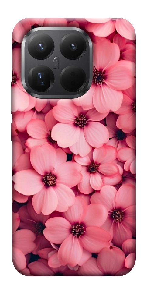 Чехол Pink flowers для Xiaomi 15T Pro