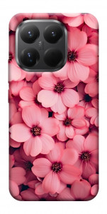 Чехол Pink flowers для Xiaomi 15T Pro