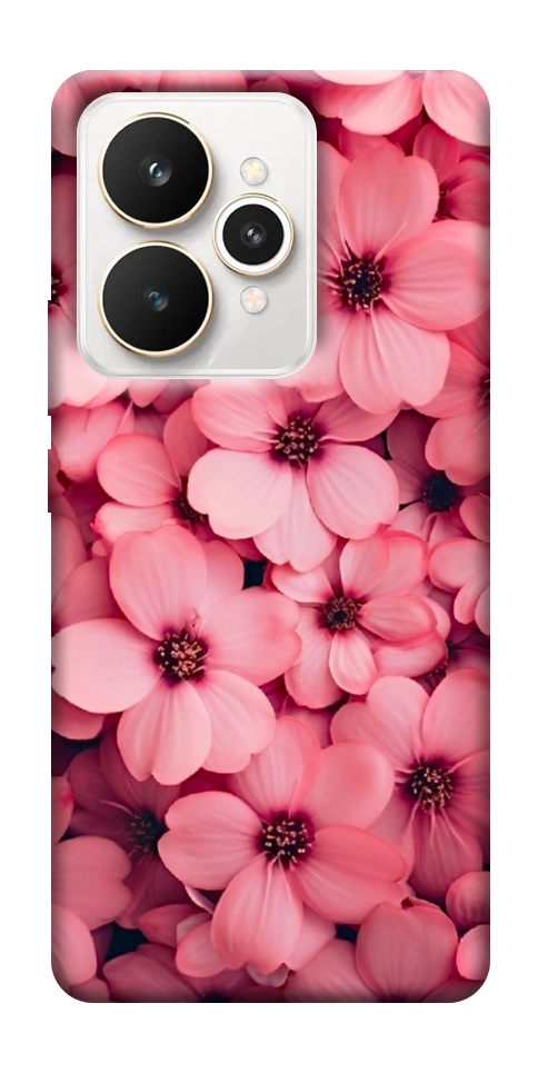 Чохол Pink flowers для Realme 15