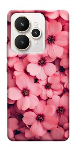 Чехол Pink flowers для Realme 15