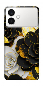 Чохол Flower black-white для Galaxy S26+