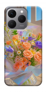 Чохол Яскравий букет для Realme 15T
