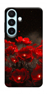Чехол Burning flowers для Galaxy S26