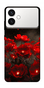 Чехол Burning flowers для Galaxy S26+