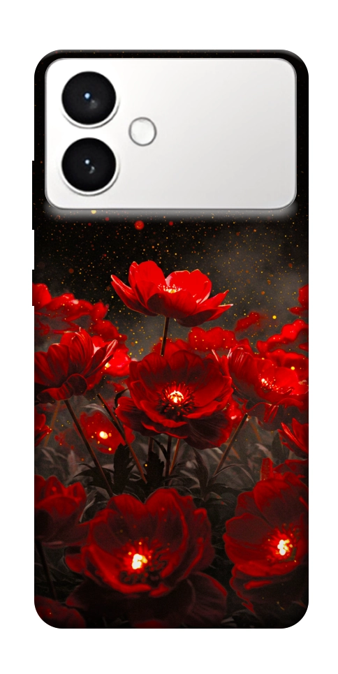 Чохол Burning flowers для Galaxy S26 Edge