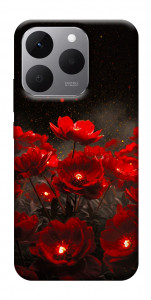 Чохол Burning flowers для Realme 15T