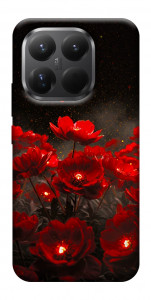Чехол Burning flowers для Xiaomi 15T Pro
