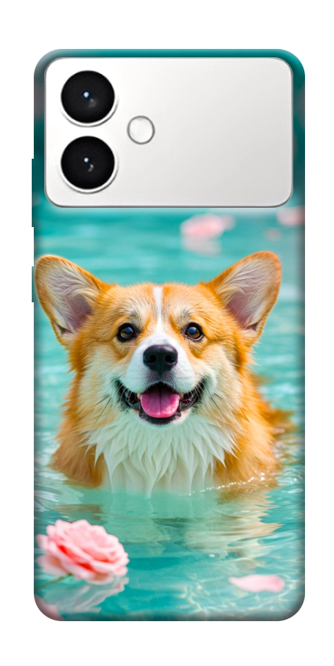 Чехол Swimming corgi для Galaxy S26+