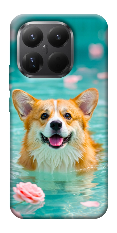 Чехол Swimming corgi для Xiaomi 15T Pro
