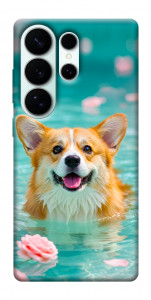 Чехол Swimming corgi для Galaxy S26 Ultra