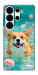 Чехол Swimming corgi для Galaxy S26 Ultra