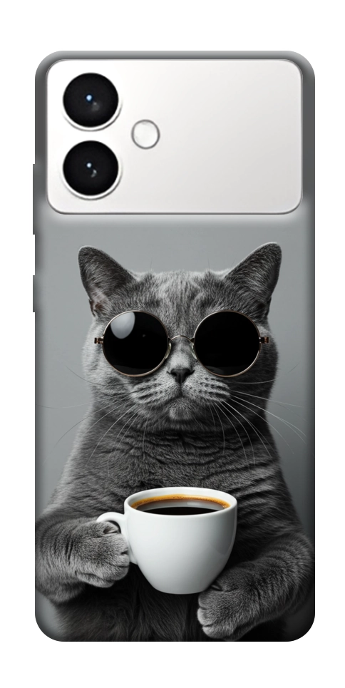 Чохол Grey cat coffee для Galaxy S26 Edge