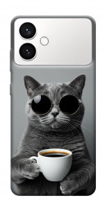 Чохол Grey cat coffee для Galaxy S26 Edge