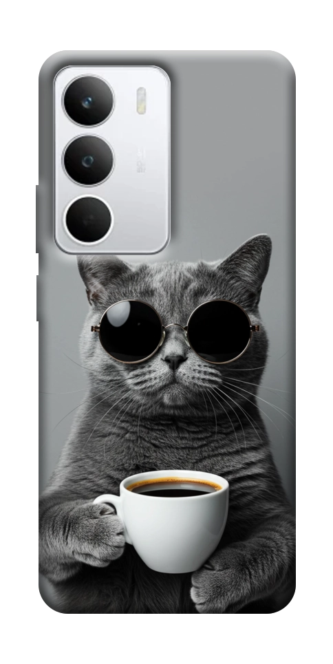 Чехол Grey cat coffee для Realme C71