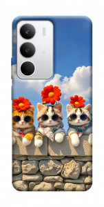 Чехол Flower cats для Realme C71