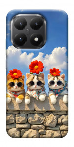 Чохол Flower cats для Xiaomi 15T
