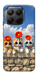 Чехол Flower cats для Xiaomi 15T Pro