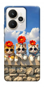Чехол Flower cats для Realme 15