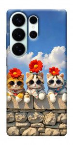 Чехол Flower cats для Galaxy S26 Ultra