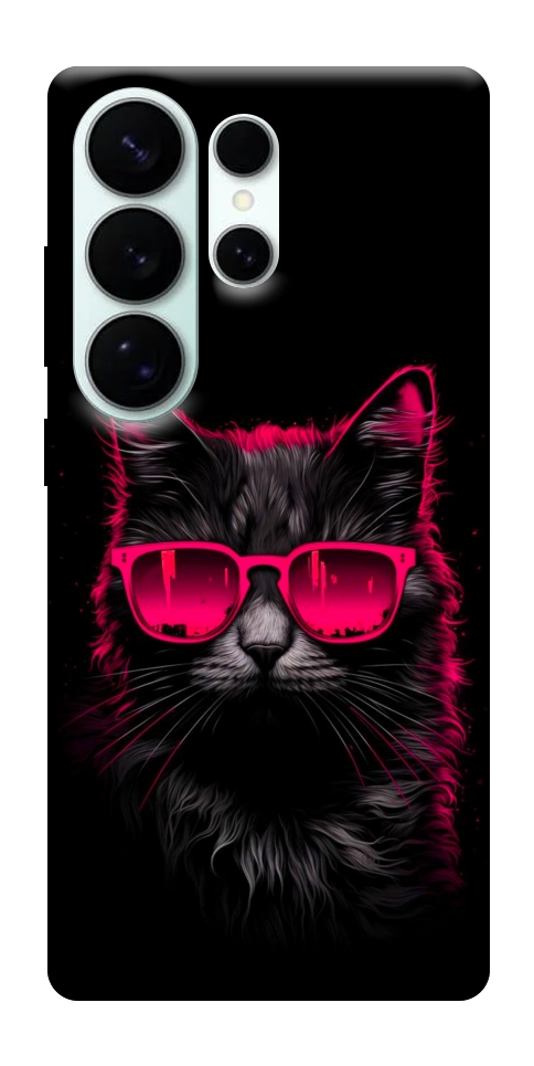 Чехол Cyberpunk cat для Galaxy S26 Ultra