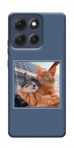 Чехол Кошачья нежность для Motorola Moto G86 Power