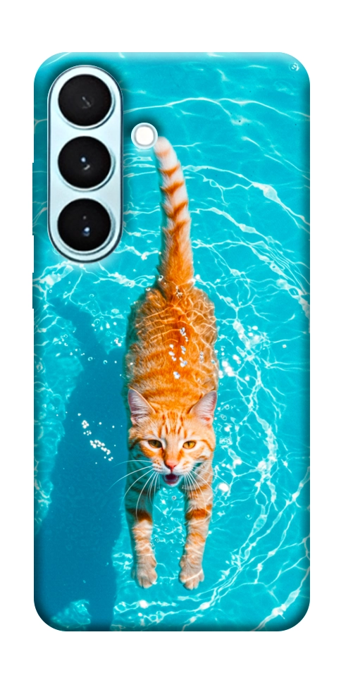 Чехол Cat swimming для Galaxy S26