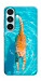 Чехол Cat swimming для Galaxy S26