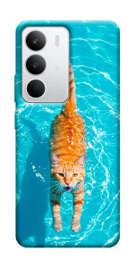 Чехол Cat swimming для Realme C71