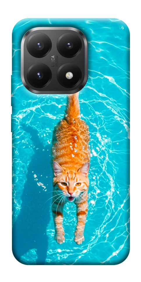 Чохол Cat swimming для Xiaomi 15T