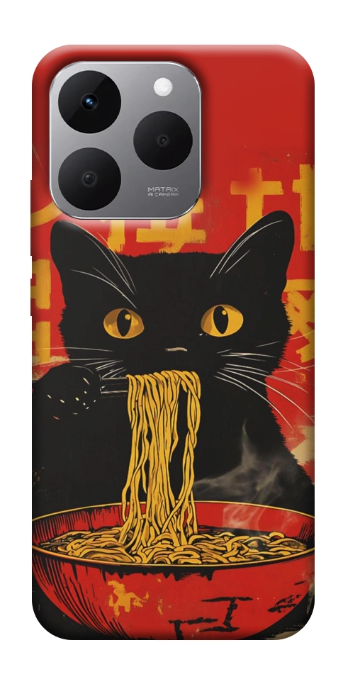 Чехол Cat noodles для Realme 15T