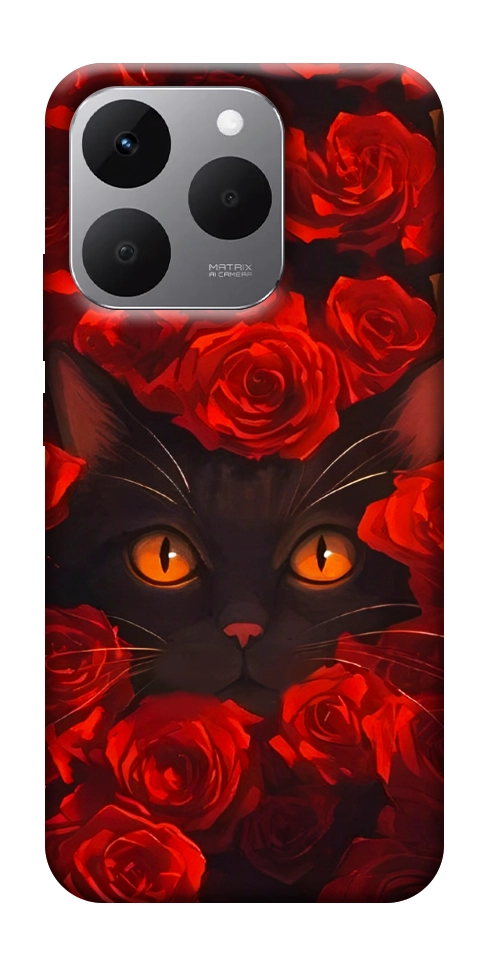 Чехол Rose cat для Realme 15T