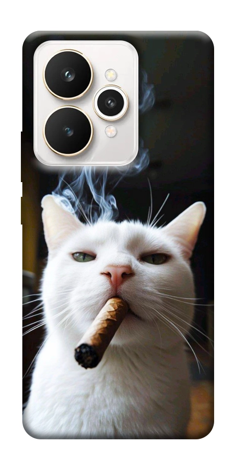 Чехол Cat cigar для Realme 15