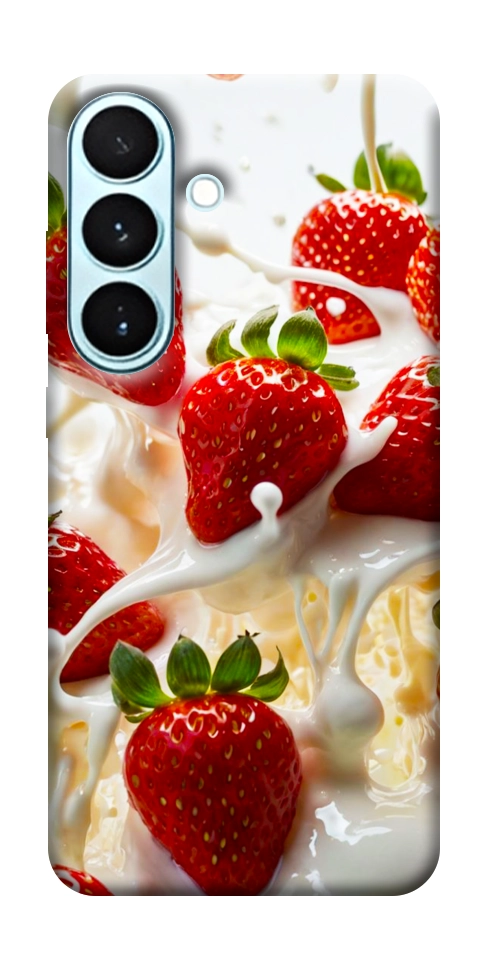 Чехол Strawberry and cream для Galaxy S26