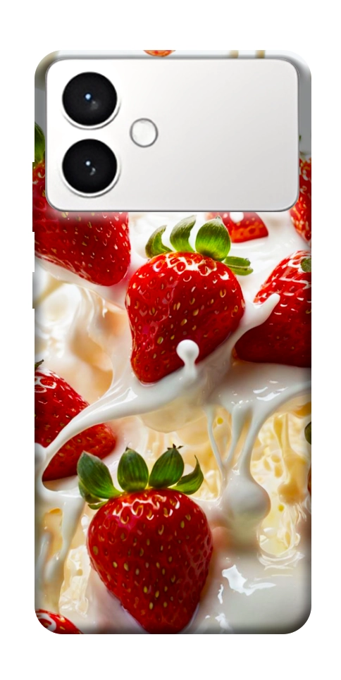 Чохол Strawberry and cream для Galaxy S26 Edge