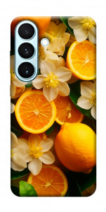 Чехол Лимоны и цветы для Galaxy S26