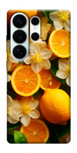 Чехол Лимоны и цветы для Galaxy S26 Ultra