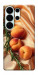 Чехол Лакешери персики для Galaxy S26 Ultra