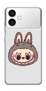 Чохол Labubu grey для Galaxy S26+
